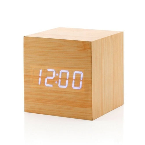 Voice-activated Cube Alarm Clock